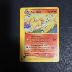 Ninetales 25/147 Pokemon Card TCG Aquapolis Unlimited Extremely Rare Holo NM-LP - Image 1