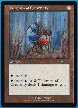 Talisman of Creativity (Secret Lair Promo) NM MTG MAGIC CARD (507452) ABUGames - Image 1