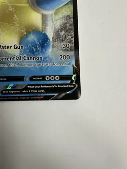 Blastoise V SWSH101 Pokemon TCG Card Sword & Shield Black Star Promo - Image 4