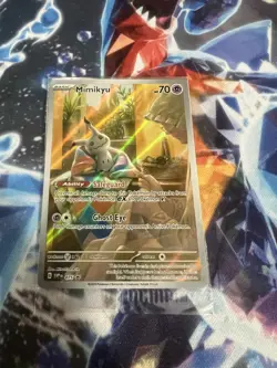 Mimikyu SVP075 Paldean Fates Sealed Promo Pokemon Trading Card Game - Image 1