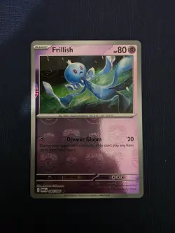 Pokemon TCG Card Frillish 044/086 White Flare Master Ball Holo *English* - NM - Image 1