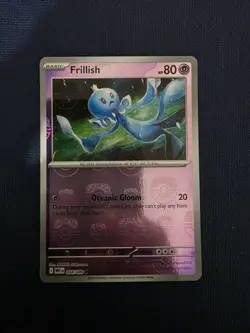 Pokemon TCG Card Frillish 044/086 White Flare Master Ball Holo *English* - NM - Image 2