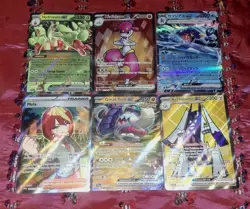 Pokemon TCG Mixed Full Art & Ex 6 Card Lot - Image 2