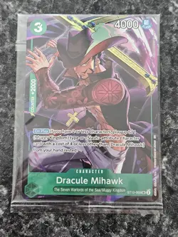 Dracule Mihawk (Illustration Box Vol.4) ST12-003 English One Piece Card - Sealed - Image 1