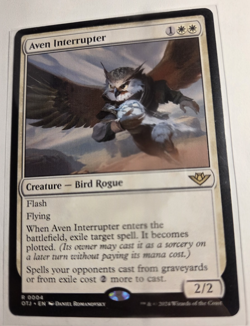 MTG, Aven Interrupter- Outlaws of Thunder Junction Regular NM - Image 1