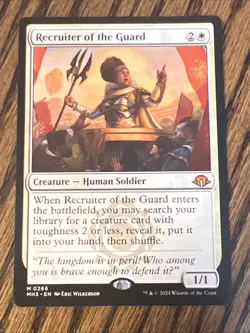MTG Recruiter of the Guard #266 (NM) Modern Horizons 3 MH3 Magic - Image 1