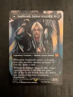 Sephiroth, Fabled SOLDIER One-Winged Angel MTG Final Fantasy VII 0317 Mythic - Image 1