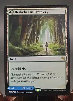 Barkchannel Pathway Kaldheim MTG Regular Near Mint - Image 1