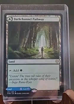 Barkchannel Pathway Kaldheim MTG Regular Near Mint - Image 3