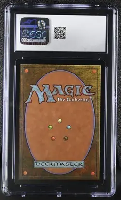 MTG Magic The Gathering Swamp 1997 Tempest Basic Land CGC 8 - Image 2