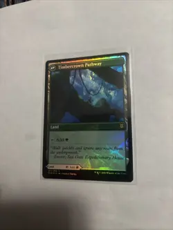 Timbercrown Pathway Cragcrown Pathway #261 Foil Rare MTG Zendikar - Image 1
