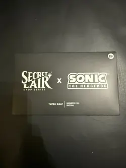 MTG Secret Lair x Sonic the Hedgehog: Turbo Gear | Rainbow Foil - Image 2