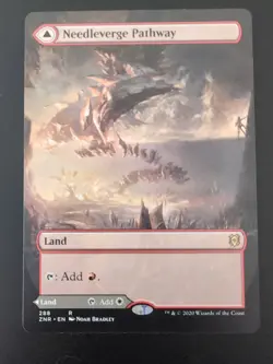 Needleverge Pathway (Borderless) Zendikar Rising Regular - Image 1