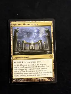 MTG - Nykthos, Shrine to Nyx Theros Regular - NM - Image 1