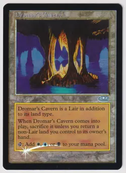 MTG Foil 1X Dromar's Cavern X1 Planeshift Magic - PL/HP - Image 1