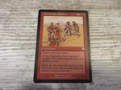 1x Territorial Dispute - Mercadian Masques - NM - English - OOP MTG - Image 1