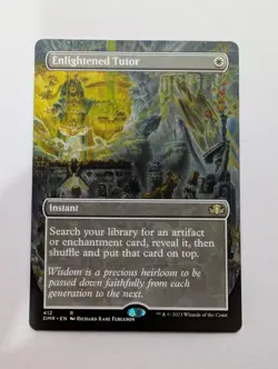 Enlightened Tutor - Dominaria Remastered - Borderless - (412) - NM - Image 1