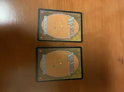 2x MTG Hidden Gibbons, Damaged, English Urza's Legacy - Image 2