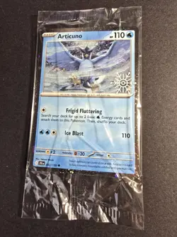 ❄ Articuno | 032/159 | Stamped-Sealed | JTG | Holiday Calendar | Pokemon TCG ❄ - Image 2