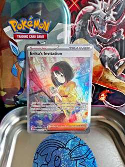 Pokemon TCG Erika's Invitation 203/165 151 Illustration Rare Holo - Image 1