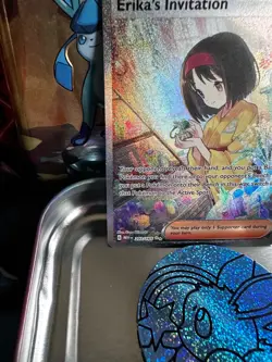 Pokemon TCG Erika's Invitation 203/165 151 Illustration Rare Holo - Image 5