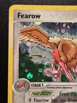 Fearow 24/112 EX FireRed & LeafGreen Pokemon Card Reverse Holo Foil Rare HP - Image 3
