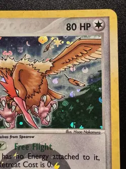 Fearow 24/112 EX FireRed & LeafGreen Pokemon Card Reverse Holo Foil Rare HP - Image 4