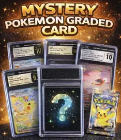 Pokemon Mystery Box - One Random Graded Slab (Beckett/CGC/PSA) - Image 1