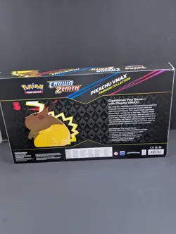 Pokemon TCG Sword & Shield Crown Zenith Pikachu VMAX Premium Collection - Sealed - Image 4