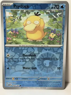 Psyduck - Reverse Holo 054/165 SV: Scarlet & Violet 151 NM Pokemon Fast Ship - Image 1