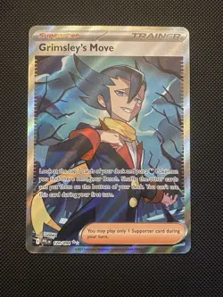 Grimsley’s Move 120/094 Phantasmal Flames Full Art English Pokemon TCG NM Single - Image 1
