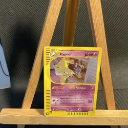 Pokemon TCG WOTC Hypno Holo Rare Aquapolis H12/H32 NM HOLO BLEED & HALF SWIRL - Image 2