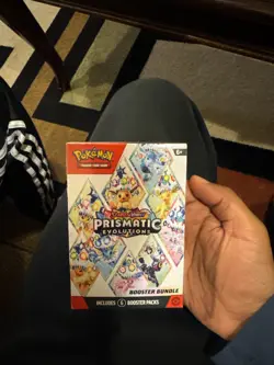 Pokemon TCG: S&V Prismatic Evolutions Booster Bundle (6pks) Factory Sealed - Image 1
