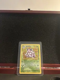 Pokemon Nidoking Holo Rare TCG Card 11/102 Base Set - Image 1