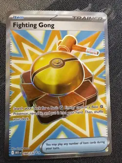 Pokemon TCG ‘Fighting Gong 168/132’ Ultra Rare - Mega Evolution - English - Image 1