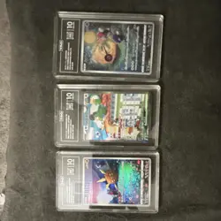 Pokemon TCG Graded Card Lot tag 10 - 3 Pokemon Cards bundle deal - Image 1