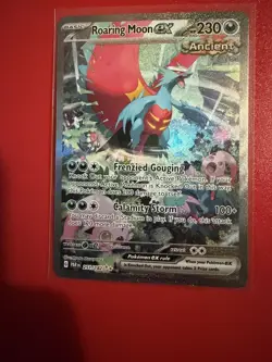 Roaring Moon ex - 251/182 - Pokemon Paradox Rift Special Illustration Rare NM - Image 1