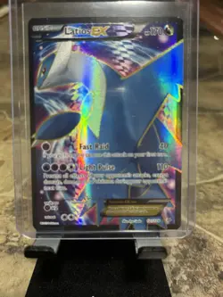 Pokemon TCG Latios EX Full Art Holo Rare Card Roaring Skies 101/108 - Image 1