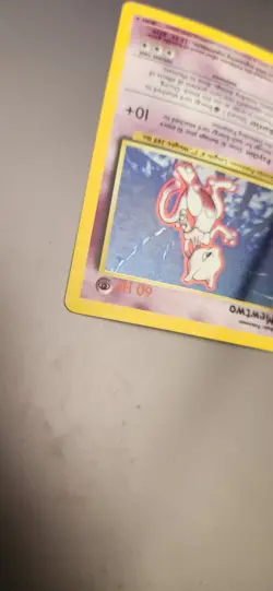 Pokemon TCG Base Set Mewtwo Holo Card 10/102 Rare MP - Image 5