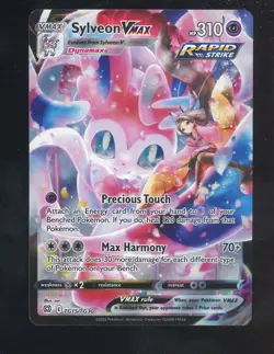 2022 Pokemon SWSH Brilliant Stars #TG15 Sylveon VMAX - Image 1