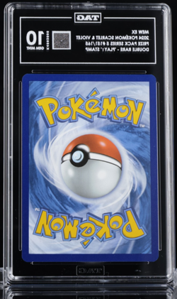 POKEMON PLAY! MEW EX 2024 POKEMON PRIZE PACK SERIES FIVE #151 DOUBLE RARE TAG 10 - Image 2