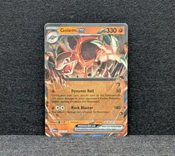 Golem ex 076/165 Pokemon TCG Card Sv: Scarlet & Violet 151 Holo Rare - NM - Image 1