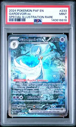 2024 POKEMON PAF EN-PALDEAN FATES SPECIAL ILLUSTRATION RARE GARDEVOIR EX PSA 9 - Image 1