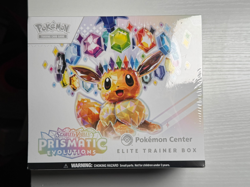 Pokemon TCG Prismatic Evolutions Pokemon Center Elite Trainer Box ETB Exclusive - Image 1