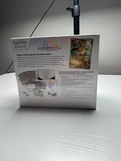 Pokemon TCG Prismatic Evolutions Pokemon Center Elite Trainer Box ETB Exclusive - Image 4