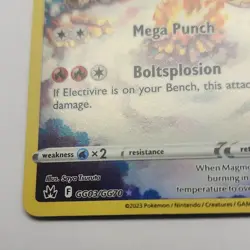Pokemon Magmortar GG03/GG70 Crown Zenith Galarian Gallery Ultra Rare Holo 140 HP - Image 3
