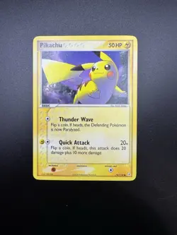 Pokemon TCG Pikachu Ex Holon Phantoms 78/110 2006 Non Holo - Image 1