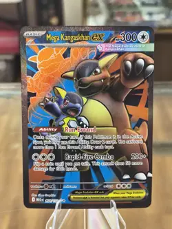 2025 Pokemon Mega Evolution MEG EN Kangaskhan ex Ultra Rare #164/132 Free Ship! - Image 1