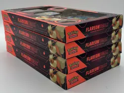 Lot of (4) Pokemon TCG Flareon VMAX Premium Collection Boxes Sealed - Image 4