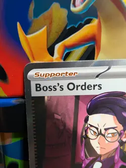 Boss’s Orders 256/217 Ultra Rare Full Art Pokemon TCG Ascended Heroes NM - Image 2